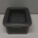 NIWWIN Tofu Press Mold Tofu Press Maker Kit Tofu Box Tofu Strainer Homemade Soybean Curd DIY Plastic Tofu Cheese Press Built-in Drainage for Home Kitchen Cooking Tool (Grey)