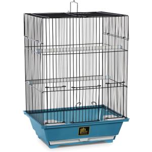 Prevue Pet Products SP50021 Slate Bird Cage, Small, Blue (11.3"L x 9.0"W x 16.4"H)