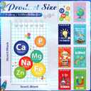 Teling 24 Pcs Science Party Favors Science Notebooks Bulk Mini Scientist Notepad Small Spiral Pocket Notebook for Student Back to School Gifts Lab Week Chemistry Class Reward Birthday Gift Bag Filler