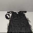 fun shack Black Girls Flapper Dress, Kids Flapper Costume, 1920s Style Dress for Girls, Vintage Flapper Outfit (Small)