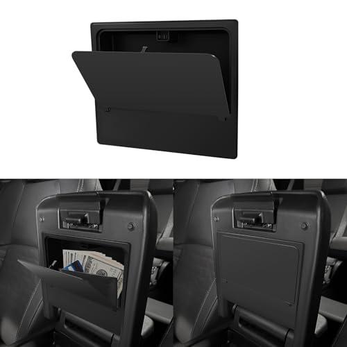 Muslogy Center Console Hidden Storage Box Compatible with 2025 2026 Toyota 4Runner Accessories Armrest Privacy Hidden Design Middle Console Secret Organizer Compartment ABS Material Large Opening