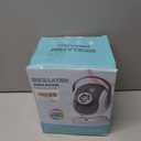 Joyfuture Automatic Bubble Machine, Black Bubbles Blower for Kids, Toddlers - 360 Rotation, 75 Adjustment, with LED Light - Gifts for Boys, Girls, Outdoor, Birthday, Party