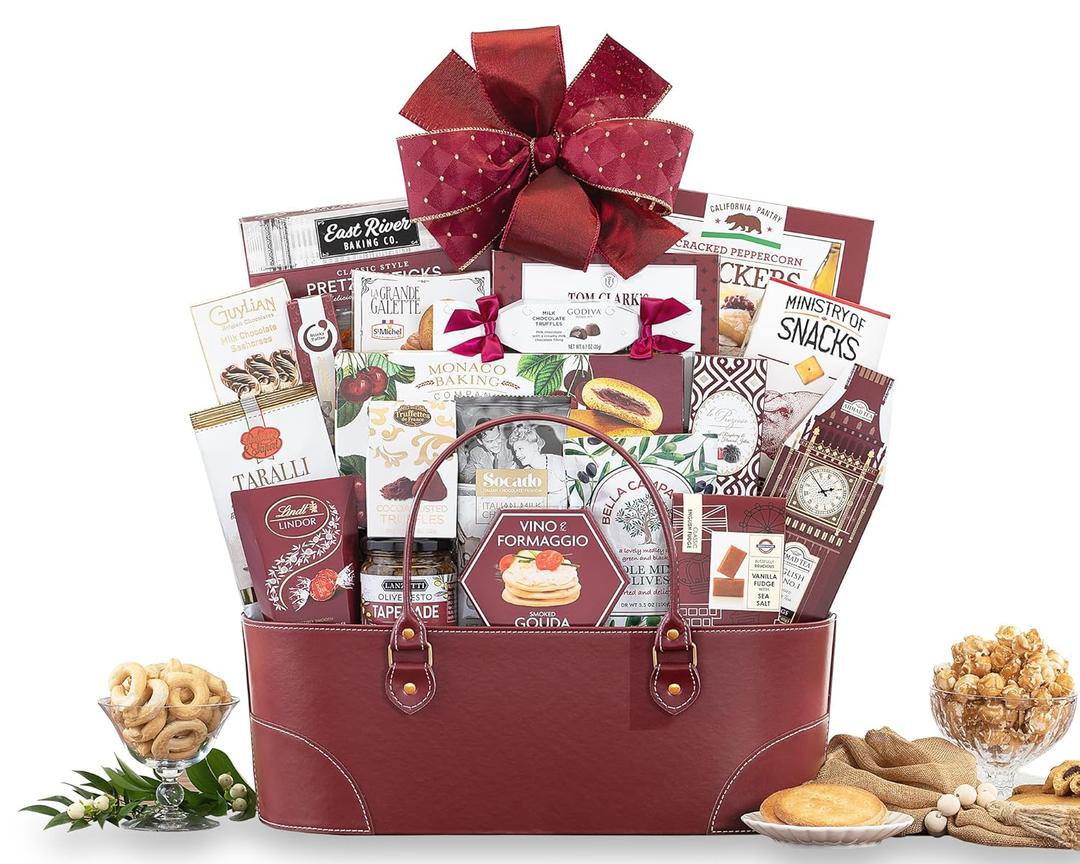 Country Gift Baskets Gourmet Feast Perfect For Family, Friends, Co-Workers, Loved Ones and Clients