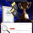 IVANKY 8K DisplayPort Cable 1.4, VESA Certified DP Cable 6.6ft (8K@60Hz, 4K@144Hz, 2K@240Hz)HBR3 Support 32.4Gbps, HDR, HDCP 2.2, FreeSync G-Sync, Braided Display Port for Gaming Monitor, Graphics, PC