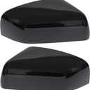 NewYall Glossy Black Left and Right Exterior Rear View Side Door Mirror Cover Cap Sport Utility 4-Door for Land Rover LR2 2008-2014, LR4 2010-2014, Range Rover 2010-2012, Range Rover Sport 2010-2013