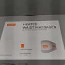 Portable Heating Pad for Back, Cordless Wearable Heat Belt with Massager for Lower Back Pain Relief, Battery Powered 8000 mAh Rechargeable, MAXwarm 3.0, Gift for Women Men 90-310 lbs (Beige)