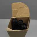 Black Shower Curtain Rod 32-80 Inches, No Drilling Tension Curtain Rod, Rust Proof Adjustable Spring Rods for Bathroom and Window, Stainless Steel