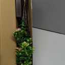 22 Inch Lighted Easter Tree Decorations with 12 Pink Flowers & 12 Eggs, Battery Operated Tabletop Artificial Spring Tree with Timer, DIY Prelit Easter Decor for Home Indoor Centerpiece