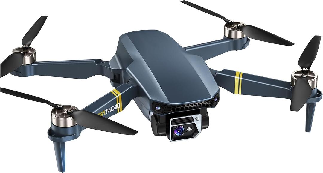 4K Drone with Camera, 84 Min Flight Time, 3 Batteries, Brushless Motor Quadcopter with 2650 ft Control Range, Auto Hover, Follow Me for Beginners,Gently Luminous Emerald Hues Shimmering Through Vibrant Blue