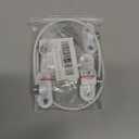 Child Safety Locks Window Door Cable Ventilator Kid Lock Baby Security Locking Keyed Opening Restrictor For Baby Protection Prevent Children Falling Window Lock (2PC White)