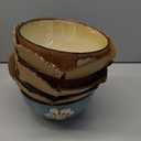 Ceramic Bowls For Kitchen, 28oz - Bowl Set of 4 - For Cereal, Salad, Pasta, Soup, Ramen, Serving etc - Dishwasher, Microwave, and Oven Safe - For Breakfast, Lunch and Dinner (Blue+Red+Green+Pink)