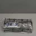 Shower Caddy Hanging Bathroom Organizer: Rustproof Shelf for Inside Shower - No Drilling Racks Over Showerhead - Bath Shelves for Shampoo Soap (Black)