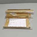 Towel Rack for Bathroom, Wall Mounted Vertical Rolled Towel Storage Organizer Holder with Shelf, Holds Up 6 Large Bath Sheets, Gold Large Size