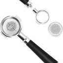 IKAPE 58mm Bottomless Naked Portafilter, Coffee Portafilter with Black Silicone Handle, Fits E61, Flair 58, ECM, Rocket, Sanremo, Synesso, Slayer, VBM Machines, with 18g Capacity Filter Basket (58mm-2 ears)