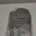 KEGOUU Oven Mitts and Pot Holders 6pcs Set, Kitchen Oven Glove High Heat Resistant 500 Degree Extra Long Oven Mitts and Potholder with Non-Slip Silicone Surface for Cooking 12"L x 1.5"W (Grey) (Gray)