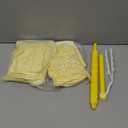 Heavy Duty Duster Refill Kit for Swiffer Duster with 3 ft Extension Pole & 20 Count Refills, 4X Microfibers Multisurface Dusters for Cleaning Home, Celling Fan, Blinds, Vent & Shelves (Yellow)