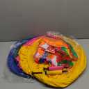 Granny Pants Yard Game, Granny Pants Outdoor Game for Adults and Kids, Giant Outdoor Tossing Games with Oversized Pants and Bouncy Balls, Family Reunion Party Field Game Set (Colorful)