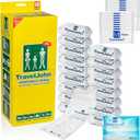 TravelJohn Disposable Urinal Bags  Road Trip Essentials for Men, Women & Kids  Odorless Leakproof Portable Urine Bags  Ideal for Camping, Emergencies & Long Car Rides (TJ1A-C)