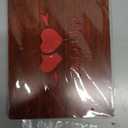 Cinnvoice Our First Year Scrapbook, 1-Year Down Photo Album for Couples Handmade DIY Memory Notebook Family Photo Album for Couples Husband Wife Memory Book(Our First Year-red)