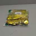 Gold Happy Birthday Banner Balloon Aluminum Foil 16 Inch Letter,10 Inch Five Pointed Star Four Pointed Star Suitable for Kids, Men, Women, Boys and Girls Party Decoration Supplies