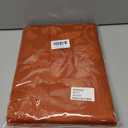 MATIRUG Fall Thanksgiving Tablecloth Rectangle 60x120,Wrinkle Free,Soft Autumn Leaves Jacquard Table Cloth for Thanksgiving Parties Harvest Holiday Dinner,Rust/Burnt Orange