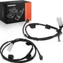A-Premium Front and Rear Disc Brake Pad Wear Sensors Compatible with Select Mini Cooper 2010 2011 2012 2013 2014 2015, 2-PC Set