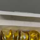 30 Pieces Craft Bells Small Brass Bells for Crafts Mini Vintage Bells with Spring Hooks Tiny for Hanging Wind Chimes Making Dog Training Doorbell Wedding Decor, 1.65 x 1.5 Inch(Gold)