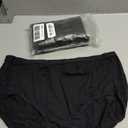 POUDEW Women's Breathable Viscose High Waisted No Show Full Coverage Briefs Underwear Panties, Pack of 6 Large