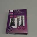 Phillips Dual USB Car Charger With USB A/USB C Charge Cable