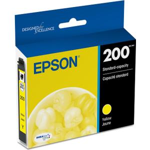 EPSON 200 DURABrite Ultra Ink Standard Capacity Yellow Cartridge (T200420) Works with WorkForce WF-2520, WF-2530, WF-2540, Expression XP-200, XP-300, XP-310, XP-400, XP-410