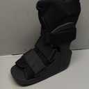 United Ortho USA14115 Short Air Cam Walker Fracture Boot, Medium, Black