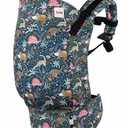 Baby Tula Breathable Mesh Toddler Carrier 25-60 lbs, Adjustable Ergonomic Carrier w/Multiple Front & Back Carry Positions - Supportive, Hypoallergenic, Breathable - Land Before Tula (Evergreen)