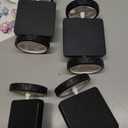 MAGBLOCK 4 Pieces Wheels Set Compatible with Hole Magnetic Blocks Wheels Bases for Kids/Toddler Toys (No Magnets)