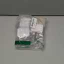 4 Pcs Self-Adhesive Furniture Bed Risers, Square Heavy Duty Carbon Steel Table Sofa Risers Adds 2" Height with Felt Pad,White