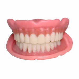 Easy Denture: Boil-&-Bite Functional Denture, Self-fit at Home in Mins, Adjusts for Narrow or Wide Arches, Long-term or temporary Solution, Eat, Drink and Smile Confidently, Small/Medium Denture Set