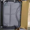 Camping Cot with Mattress, No Assembly Required Heavy Duty Folding Camping Cot for Adults, 550 Lbs Capacity Adjustable Portable Sleeping Bed for Indoor, Outdoor & Patio Use (L''75)