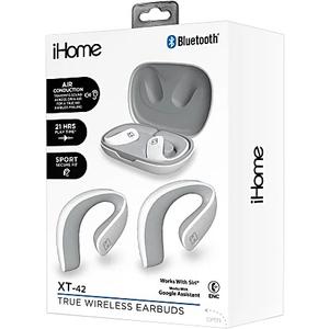IHome TW Open Ear Earbuds White