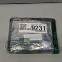 WallarGe Atomic Digital Wall Clock Battery Operated, Self-Setting, Large Display with Temperature, Date, Day of The Week, Silent Wall Mount Digital Clock, 4 Time Zones, DST (8.5 inches)