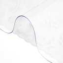 VEVOR Plastic Table Cover 42 x 72 Inch, 1.5 mm Thick Clear Table Protector, Rectangle Clear Desk Mat, Waterproof & Easy Cleaning for Office Dresser Night Stand