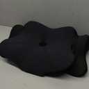 DONAMA Cervical Pillow for Neck and Shoulder Pain Relief, Cooling Contour Memory Foam Pillow, Dual-Height Ergonomic Neck Support Pillow for Side Back Stomach Sleepers with Removable Pillowcase (All Black)