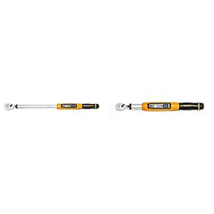 GEARWRENCH 1/2 Drive Electronic Torque Wrench - 85077 & 3/8 Drive Electronic Torque Wrench 7.4-99.6 FT LB - 85076