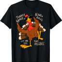 Turkey Gravy Beans and Rolls Casserole Funny Thanksgiving T-Shirt
