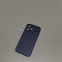 JETech Slim Case for iPhone 17 Pro 6.3-Inch, Ultra-Thin Lightweight Minimalist Phone Cover with Camera Lens Protection, Matte Anti-Fingerprint Finish (Dark Blue)