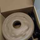 Dreyoo Floating Pond Heater, 100W Pond Deicer with 9.84 FT Cord, Thermostatically Control and Anti Sinking Ponds Heater for Outdoor Ponds with Fish, Winter Survival Solution for Pool Fish (Grey) (Gray)