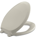 KOHLER FRENCH CURVE® Q3 ADVANTAGE™ SEAT, EB, Non Ready Latch, Elongated, SANDBAR