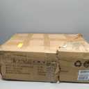 HCHQHS 6 Tier Bookshelf, Adjustable Industrial Bookcase, Vertical Tall Book Shelf, Wood and Black Metal Open Bookshelves for Home Office, Living Room, Bedroom, 70 Inch