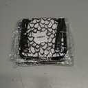 4 x Chicken Saddle for Hens for Protection, 7.48 Inch Comfortable Hen Aprons with Adjustable Strap Chicken Clothes Back & Side Protector Outdoor Poultry Protective Accessories (Black and White)