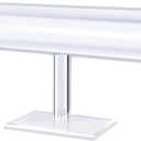 Maitys Hovering Acrylic Bracelet Display Stand T Bar Jewelry Holder Watch Bangle Organizer for Necklace Pendants Anklet Home(Clear)