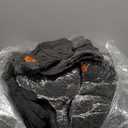 72 Pcs Winter Beanies Hat Glove Scarf Sets Unisex Knitted Cap Beanie Bulk Winter Gloves Bulk Fleece Neck Warmer for Adults (Black)