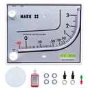 Mark II 25 Liquid Filled Manometer Inspired by Dwyer Ideal for HVAC and General Use with 3% Accuracy, 3" w.c.